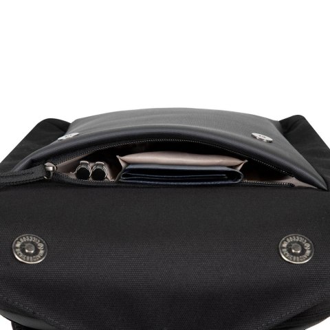 RIVACASE PLECAK NA LAPTOP 13,3" CARDIFF, CZARNY, ZE SKÓRY EKOLOGICZNEJ I PŁÓTNA RIVACASE PLECAK NA LAPTOP 13,3" CARDIFF, CZARNY, ZE SKÓRY EKOLOGICZNEJ I PŁÓTNA