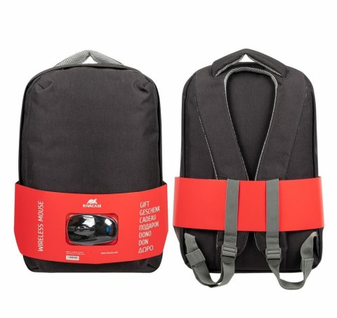 Zestaw Plecak 15,6" + mysz RIVACASE Prater 7563 Zestaw Plecak 15,6" + mysz RIVACASE Prater 7563