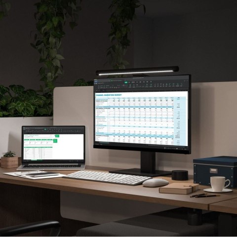 Xiaomi Mi Computer Monitor Light Bar lampa stołowa 5 W Czarny Xiaomi Mi Computer Monitor Light Bar lampa stołowa 5 W Czarny