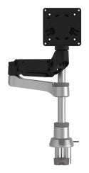 R-Go Tools R-Go Monitorarm 0"-40" 1TFT Max.9KG Caparo 4 Gasfeder sidabrinis