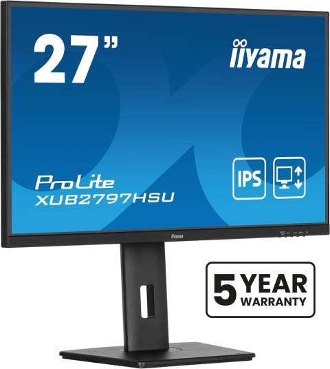 Monitor iiyama ProLite XUB2797HSU-B2 27" - Płaski ekran - 68,6 cm