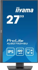 Monitor iiyama XUB2792HSU-B6 27IN FHD IPS BUSI/1920X1080 100HZ 0.4MS 250CD
