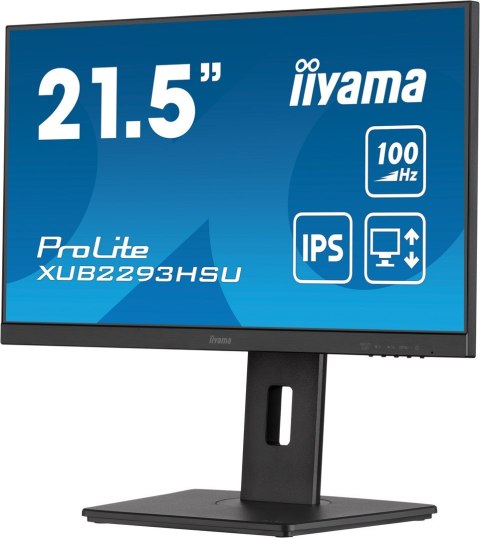Iiyama Display 22 XUB2293HSU-B7 IPS - Płaski Ekran - 54.6 cm Iiyama Display 22 XUB2293HSU-B7 IPS - Płaski Ekran - 54.6 cm