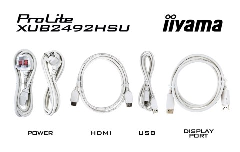 MONITOR IIYAMA LED 23,8" XUB2492HSU-W6 MONITOR IIYAMA LED 23,8" XUB2492HSU-W6