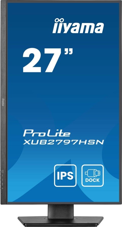Monitor IIYAMA 68,5 cm (27") XUB2797HSN-B2 16:9 HDMI+DP+USB-C Monitor IIYAMA 68,5 cm (27") XUB2797HSN-B2 16:9 HDMI+DP+USB-C