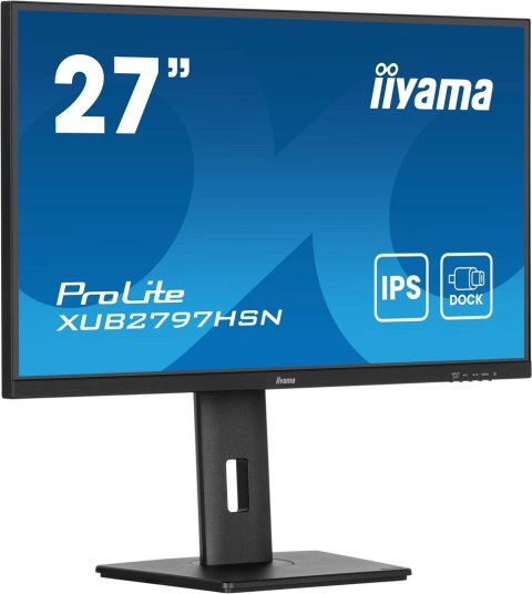 Monitor IIYAMA 68,5 cm (27") XUB2797HSN-B2 16:9 HDMI+DP+USB-C Monitor IIYAMA 68,5 cm (27") XUB2797HSN-B2 16:9 HDMI+DP+USB-C