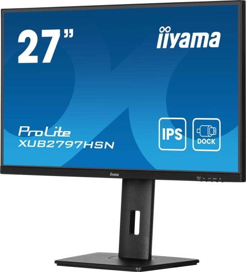 Monitor IIYAMA 68,5 cm (27") XUB2797HSN-B2 16:9 HDMI+DP+USB-C Monitor IIYAMA 68,5 cm (27") XUB2797HSN-B2 16:9 HDMI+DP+USB-C