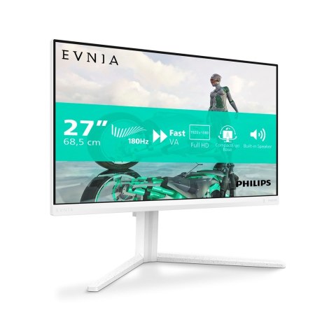 Philips Evnia 27M2N3201A/00 monitor komputerowy 68,6 cm (27") 1920 x 1080 px Full HD LCD Biały Philips Evnia 27M2N3201A/00 monitor komputerowy 68,6 cm (27") 1920 x 1080 px Full HD LCD Biały