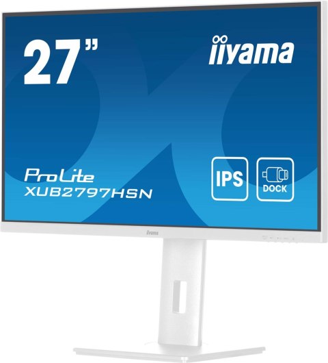 Monitor IIYAMA 68,5 cm (27") XUB2797HSN-W2 16:9 HDMI+DP+USB-C Monitor IIYAMA 68,5 cm (27") XUB2797HSN-W2 16:9 HDMI+DP+USB-C