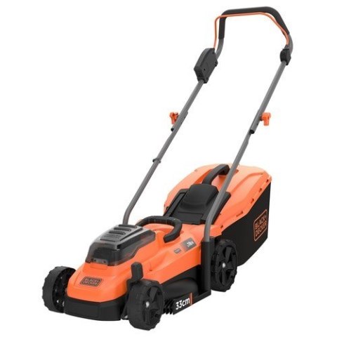 Black & Decker BCMW3318L2 Kosiarka do trawnika typu push Bateria Czarny, Pomarańczowy Black & Decker BCMW3318L2 Kosiarka do trawnika typu push Bateria Czarny, Pomarańczowy