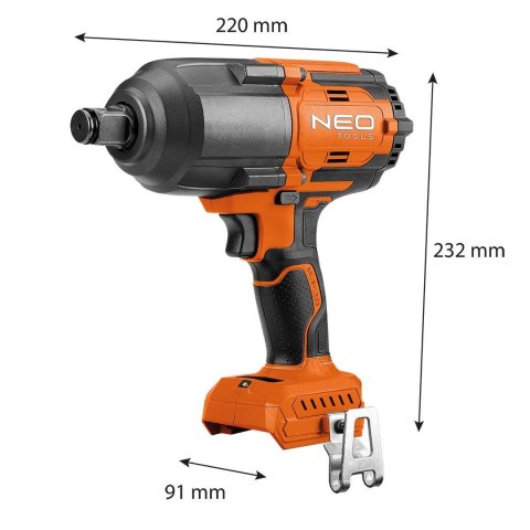 NEO tools 04-618 wkrętak zasilany/zakrętark udarowy NEO tools 04-618 wkrętak zasilany/zakrętark udarowy