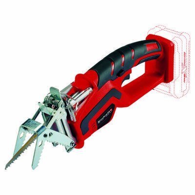 Einhell GE-GS 18 Li - Solo Czarny, Czerwony