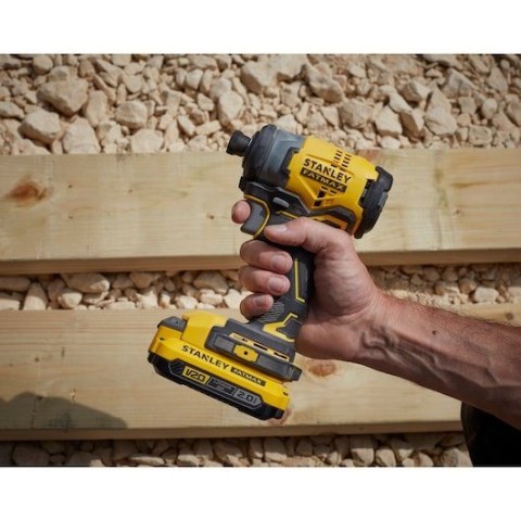 Stanley SFMCF820D2K wkrętak zasilany/zakrętark udarowy 2900 RPM Czarny, Żółty Stanley SFMCF820D2K wkrętak zasilany/zakrętark udarowy 2900 RPM Czarny, Żółty