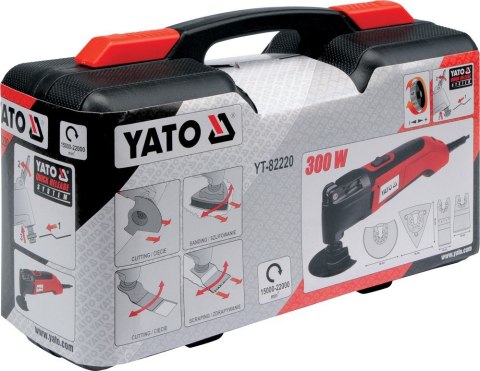 Narzędzie wielofunkcyjne z akcesoriami 300W YATO Narzędzie wielofunkcyjne z akcesoriami 300W YATO