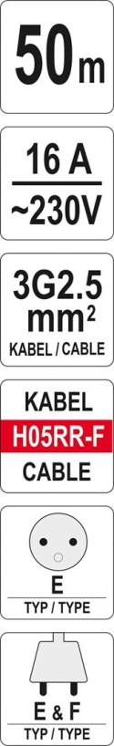 Przedłużacz YATO YT-8108