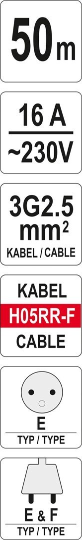 Przedłużacz YATO YT-8108