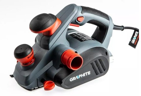 Strug Elektryczny 850W Graphite głębokość strugania 3mm, szerokość strugania 82 mm Strug Elektryczny 850W Graphite głębokość strugania 3mm, szerokość strugania 82 mm