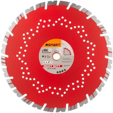 Tarcza diamentowa heavy duty 350x25,4mm