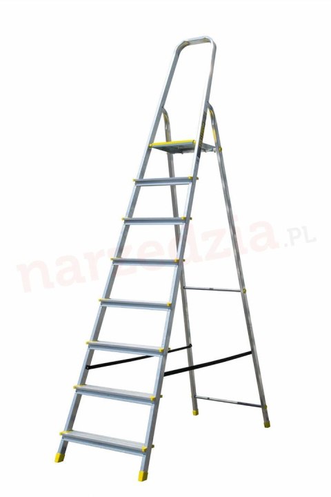 Drabina aluminiowa BAYERSYSTEM 120kg 8 stopni Drabina aluminiowa BAYERSYSTEM 120kg 8 stopni