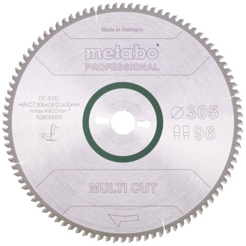 Metabo piła tarczowa FZ/TZ 305x30x96z Multi Cut Professional Metabo piła tarczowa FZ/TZ 305x30x96z Multi Cut Professional