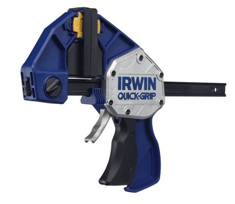 IRWIN 10505945 klamra Zacisk stolarski 60 cm Czarny, Niebieski, Szary IRWIN 10505945 klamra Zacisk stolarski 60 cm Czarny, Niebieski, Szary