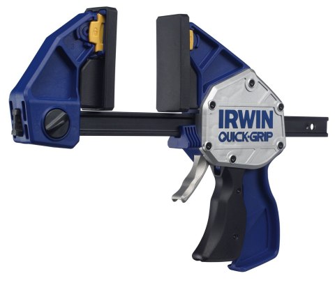 IRWIN 10505946 klamra Zacisk stolarski 90 cm Czarny, Niebieski, Szary IRWIN 10505946 klamra Zacisk stolarski 90 cm Czarny, Niebieski, Szary