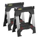 Stanley 1-92-980 kozioł do piłowania 2 szt. Aluminium Możliwość złożenia