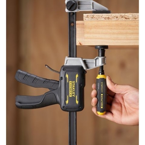 Stanley FMHT83007-0 klamra Zacisk stolarski 45 cm Czarny, Żółty Stanley FMHT83007-0 klamra Zacisk stolarski 45 cm Czarny, Żółty