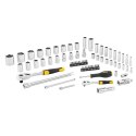Stanley STMT82831-1 klucz zapadkowy Stal 2 szt. Czarny, Żółty 72
