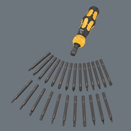 Wkrętak udarowy z zestawem bit WERA ETUI 18 części Kraftform Kompakt Imperial 900 SET1 Wkrętak udarowy z zestawem bit WERA ETUI 18 części Kraftform Kompakt Imperial 900 SET1