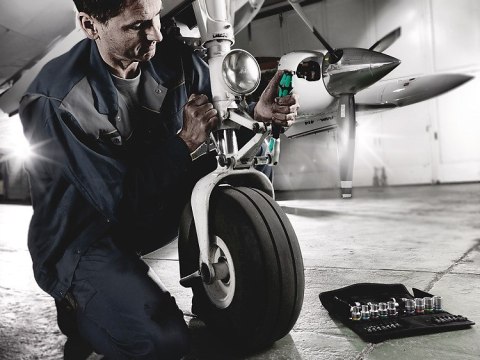 Zestaw grzechotka Zyklop Speed 1/2'' + klucze nasadowe, 28 części Zestaw grzechotka Zyklop Speed 1/2'' + klucze nasadowe, 28 części