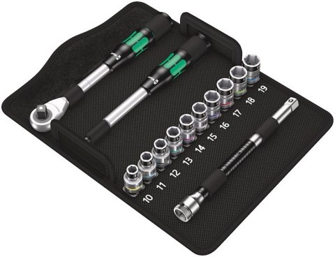 Zestaw kluczy nasadowych z grzechotką Zyklop Hybrid 1/2'' Zestaw kluczy nasadowych z grzechotką Zyklop Hybrid 1/2''