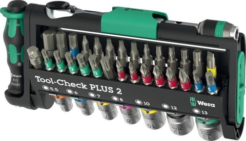 Zestaw narzędziowy TOOL-CHECK PLUS 2, 39 części