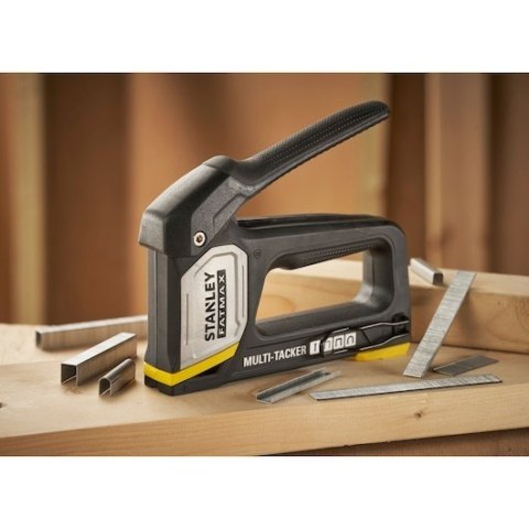 Zszywacz Stanley FATMAX 4w1 typ A, G i gwoździe typ J Zszywacz Stanley FATMAX 4w1 typ A, G i gwoździe typ J