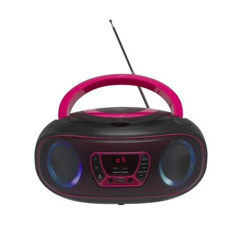Denver TCL-212BT PINK odtwarzacz CD przenośny czarny, różowy Denver TCL-212BT PINK odtwarzacz CD przenośny czarny, różowy