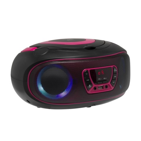 Denver TCL-212BT PINK odtwarzacz CD przenośny czarny, różowy Denver TCL-212BT PINK odtwarzacz CD przenośny czarny, różowy