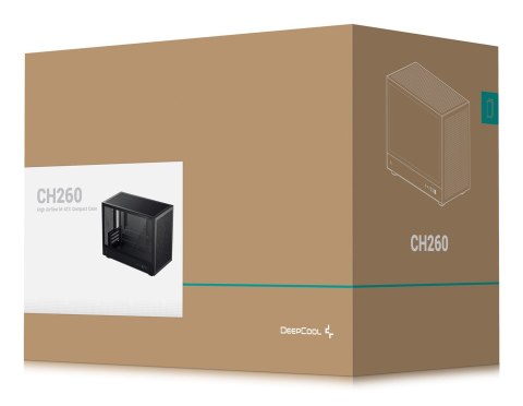DeepCool CH260 Micro Tower Czarny DeepCool CH260 Micro Tower Czarny