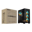 GIGABYTE C500 PANORAMIC STEALTH Midi Tower Czarny
