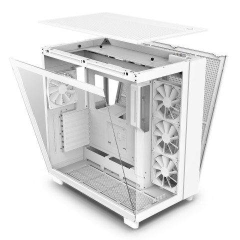 Obudowa NZXT H9 Flow Midi Tower Biały Obudowa NZXT H9 Flow Midi Tower Biały