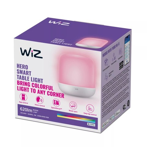 WiZ | Inteligentna lampa stołowa WiFi WiFi Hero | 9 W | 2200-6500 tys. WiZ | Inteligentna lampa stołowa WiFi WiFi Hero | 9 W | 2200-6500 tys.