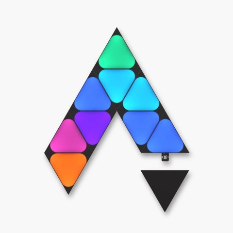 Nanoleaf Shapes Black Mini Triangles Expansion Pack (10 paneli) Nanoleaf Shapes Black Mini Triangles Expansion Pack (10 paneli)