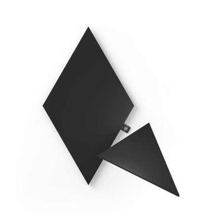 Nanoleaf Shapes Juodas Triangles Expansion Pack (3 panels) Nanoleaf Shapes Juodas Triangles Expansion Pack (3 panels)