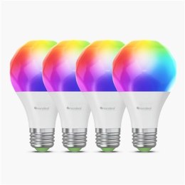 Zestaw 4 inteligentnych żarówek A60-E27 (Wi-Fi) Nanoleaf Essentials Smart Bulbs