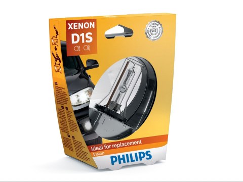 Lampa Philips Xenon D1S Vision lampa samochodowa Lampa Philips Xenon D1S Vision lampa samochodowa