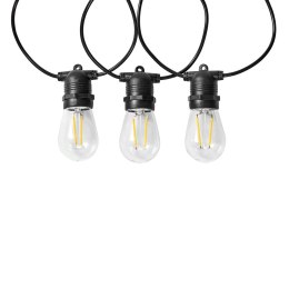 Oświetlenie LED dekoracyjne Wi-Fi Party-Lichter Warmweiss 10 LED's 9.00 m Android™ / IOS Lampendurchmesser: 45 mm