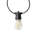 Oświetlenie LED dekoracyjne Wi-Fi Party-Lichter Warmweiss 10 LED's 9.00 m Android™ / IOS Lampendurchmesser: 45 mm