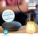 Oświetlenie LED dekoracyjne Wi-Fi Party-Lichter Warmweiss 10 LED's 9.00 m Android™ / IOS Lampendurchmesser: 45 mm