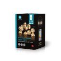Oświetlenie LED dekoracyjne Wi-Fi Party-Lichter Warmweiss 10 LED's 9.00 m Android™ / IOS Lampendurchmesser: 45 mm