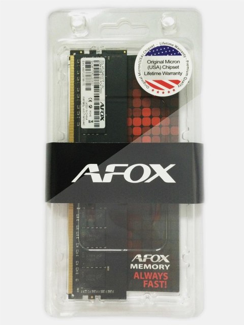 AFOX DDR4 4G 2666MHZ Rank1 AFLD44FK1P AFOX DDR4 4G 2666MHZ Rank1 AFLD44FK1P