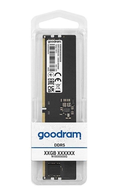 GOODRAM DDR5 16GB 5600MHz CL46 2048x8 GOODRAM DDR5 16GB 5600MHz CL46 2048x8